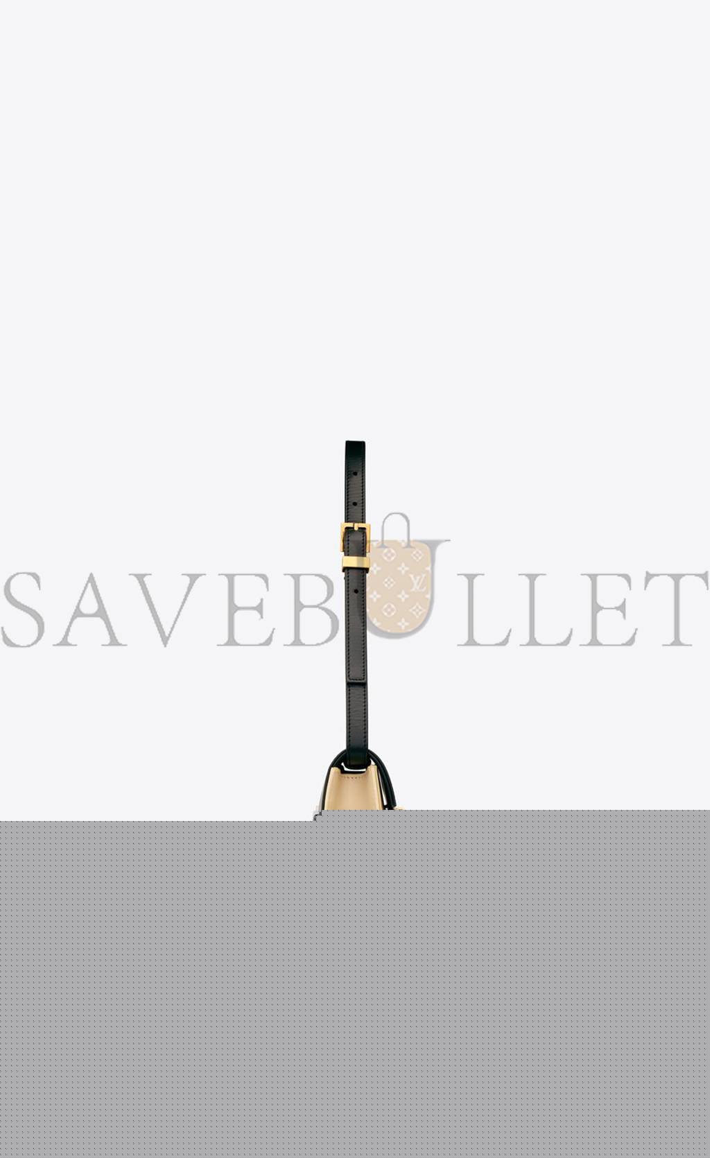 YSL MANHATTAN SMALL SHOULDER BAG IN BOX SAINT LAURENT LEATHER 67562616C7W1089 (24*17.5*6cm)