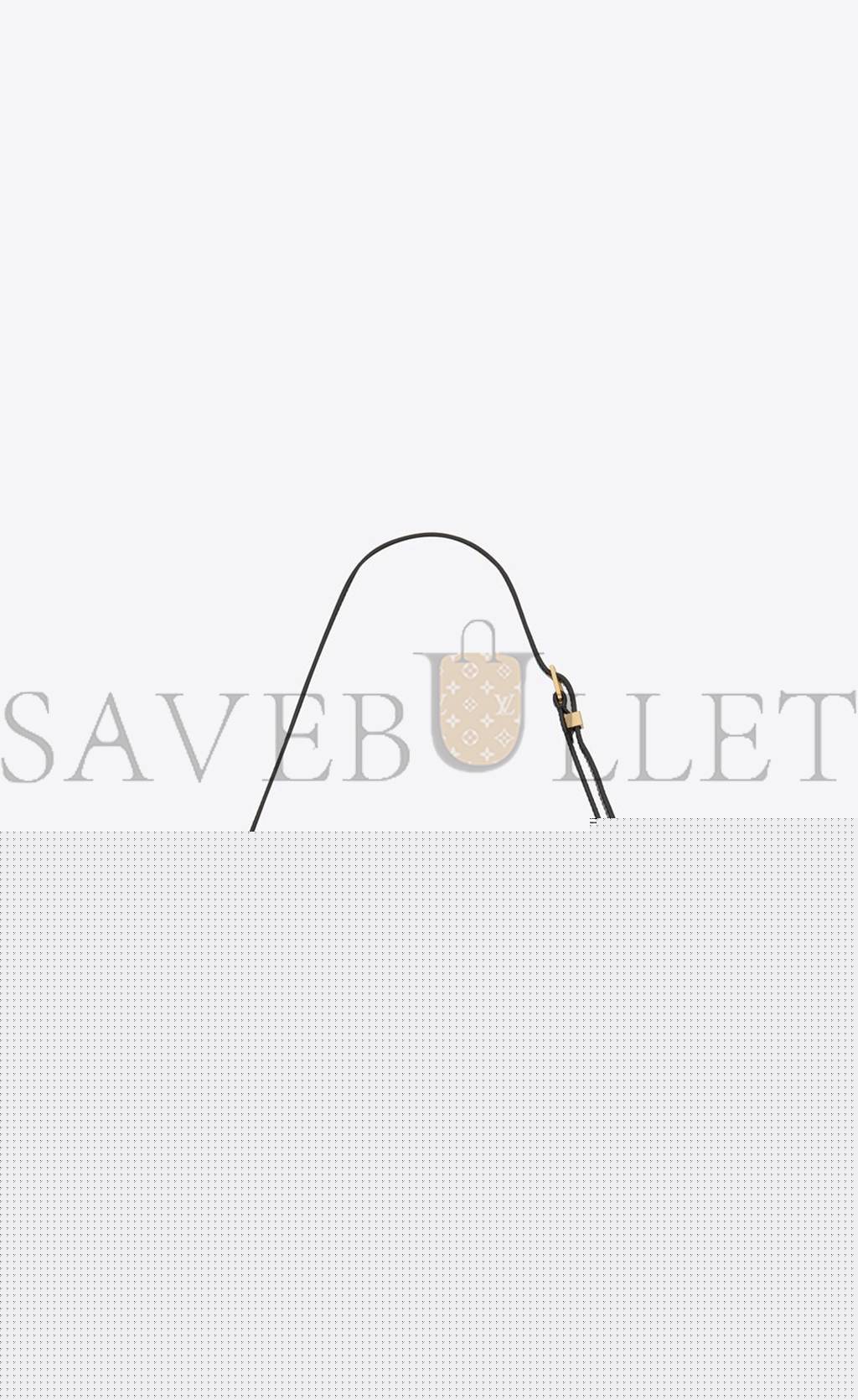 YSL MANHATTAN SMALL SHOULDER BAG IN PATENT LEATHER 675626B870J1000 (24*17.5*6cm)