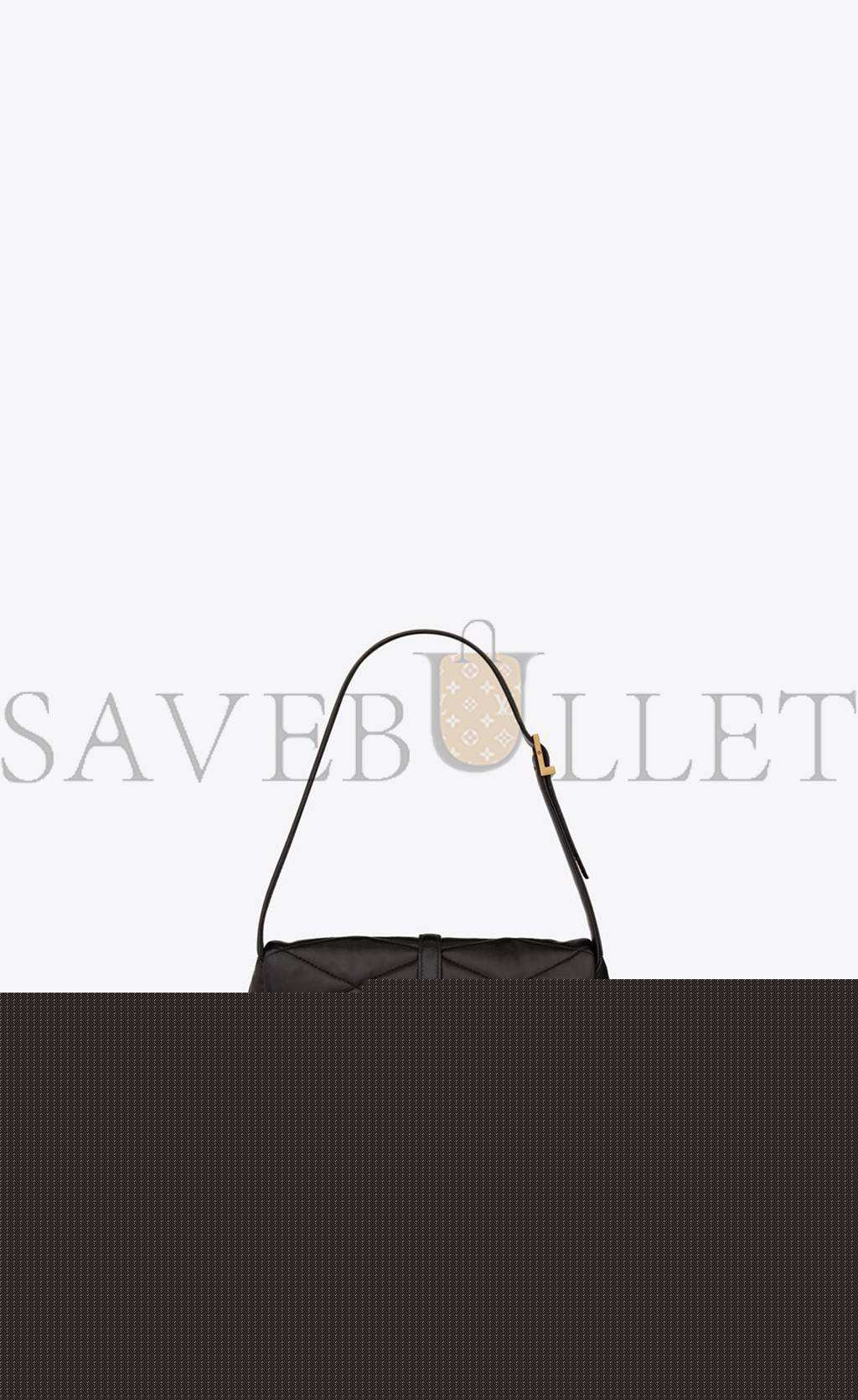 YSL LE 57 HOBO BAG IN QUILTED LAMBSKIN 698567AAAO01000 (24*18*5.5cm)