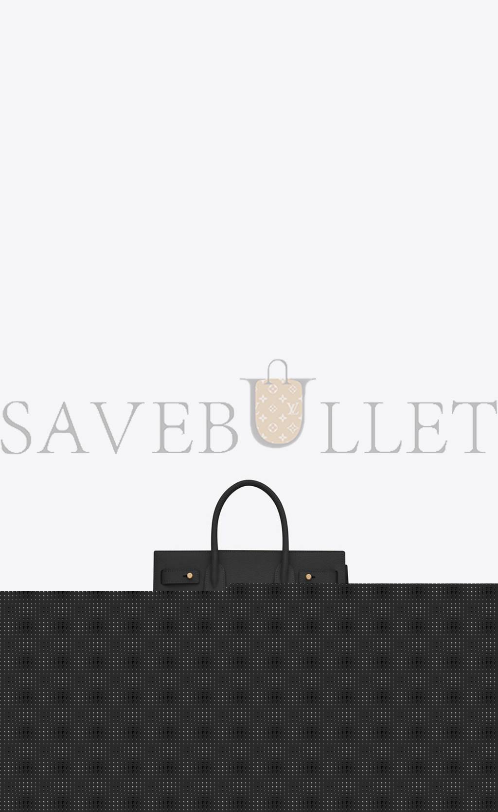 YSL SAC DE JOUR SUPPLE NANO IN GRAINED LEATHER 717449DTI0W1000 (22*18*10.5cm)