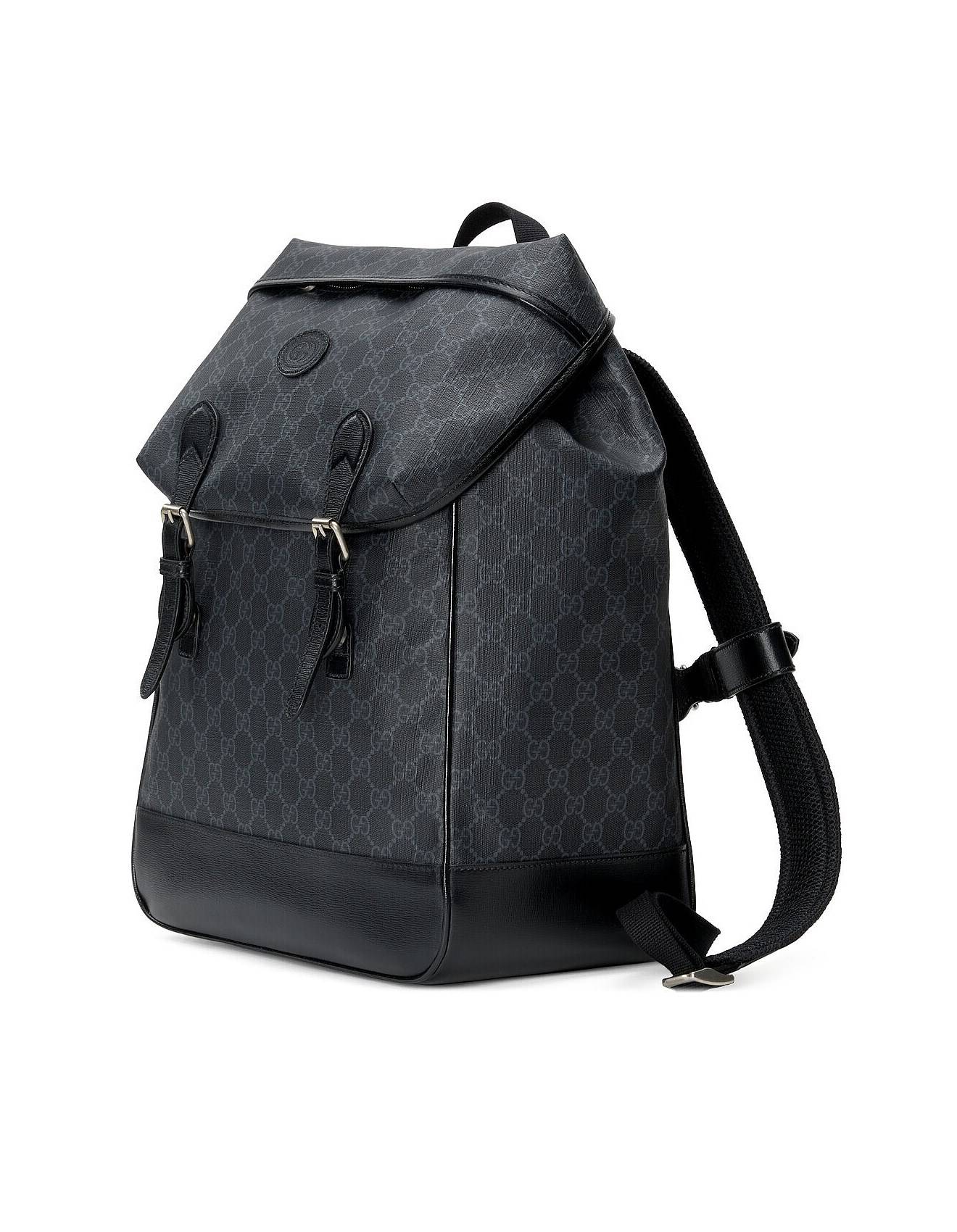 G*u*i medium backpack with interlocking g 696013 (43*26*18cm)