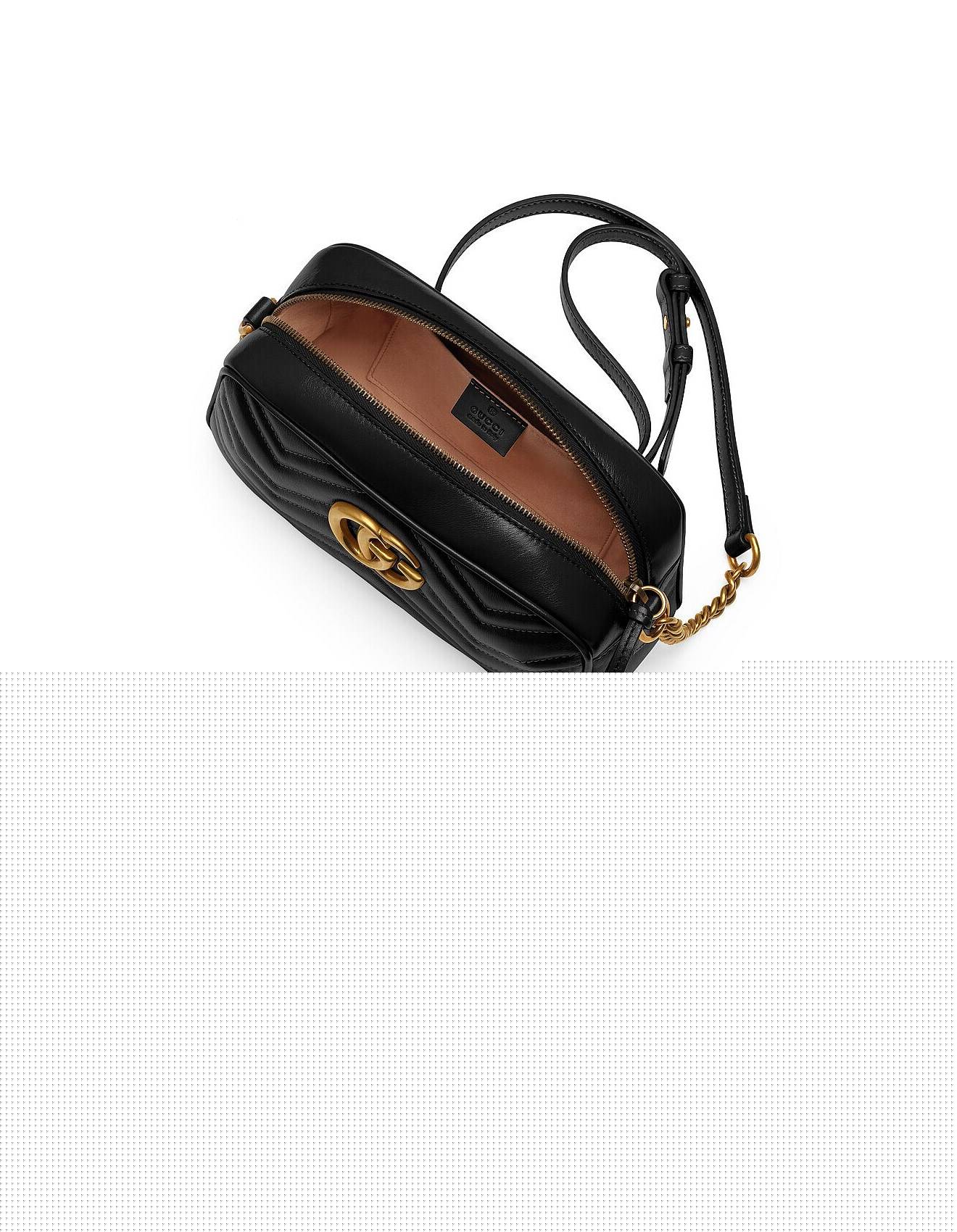 G*u*i gg marmont small matelassÉ shoulder bag 447632 (24*13*7cm)