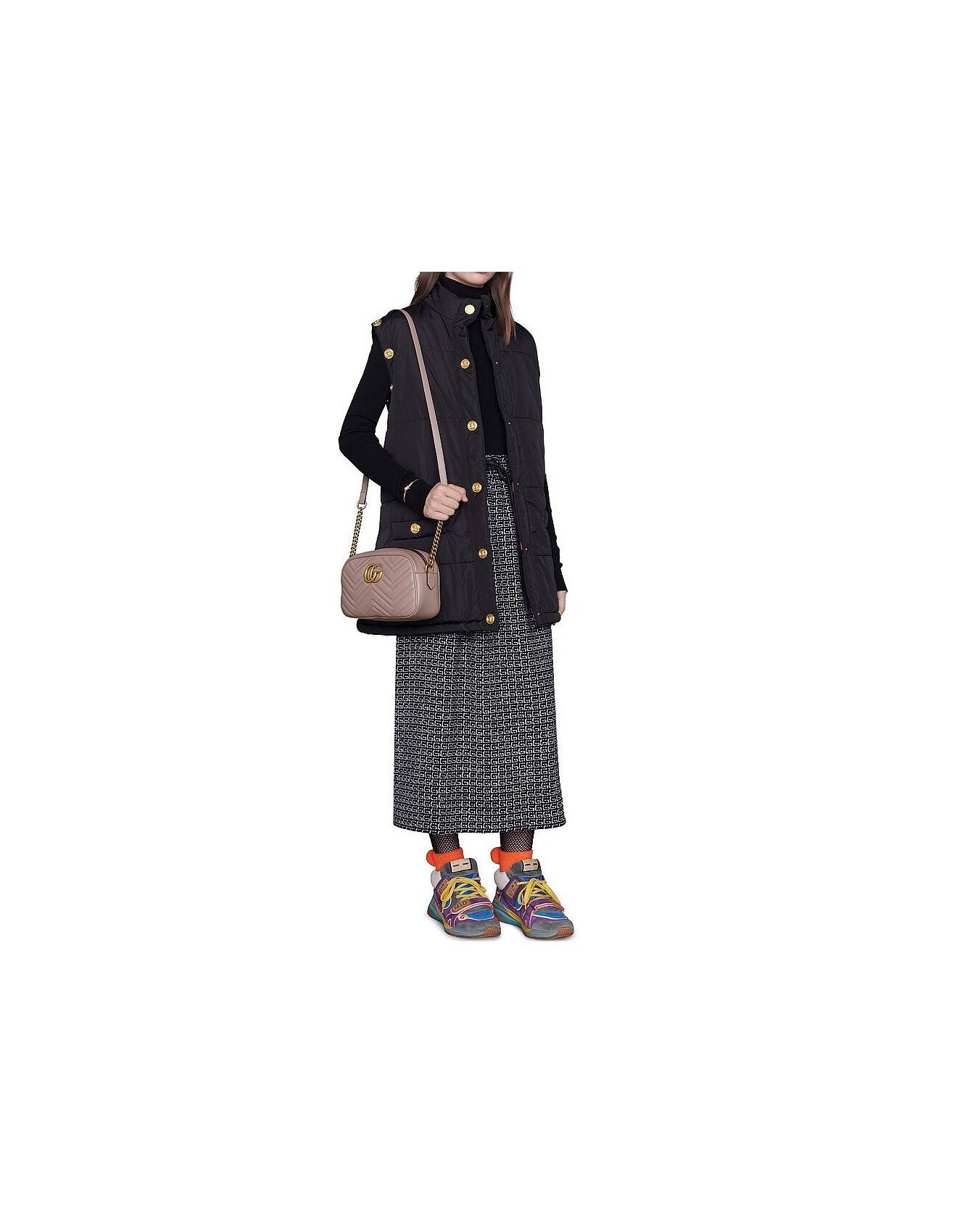 G*u*i gg marmont small matelassÉ shoulder bag 447632 (24*13*7cm)