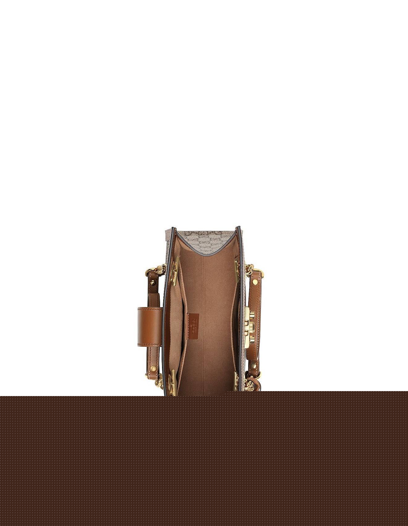 G*u*i padlock small gg shoulder bag 498156 (26*18*10cm)