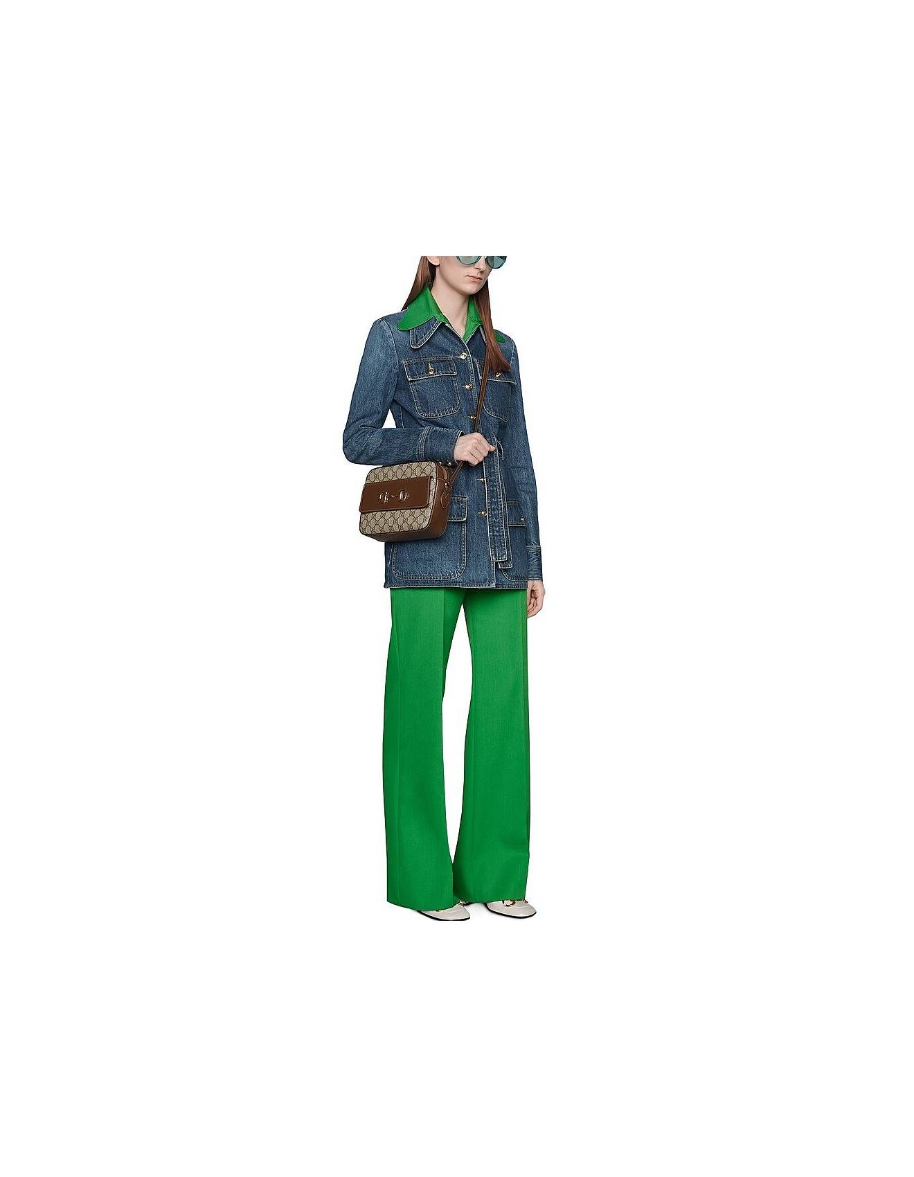 G*u*i horsebit 1955 small shoulder bag 645454 (22.5*17*6.5cm)