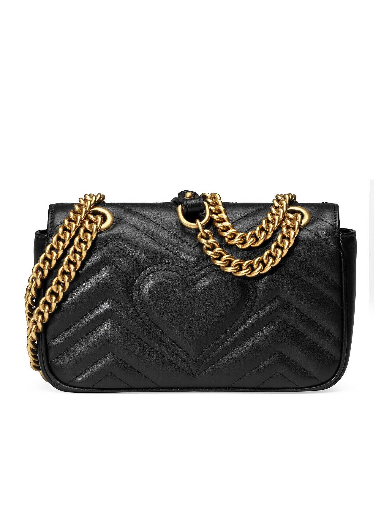 G*u*i gg marmont matelassÉ mini bag 446744 (23*14*6cm)