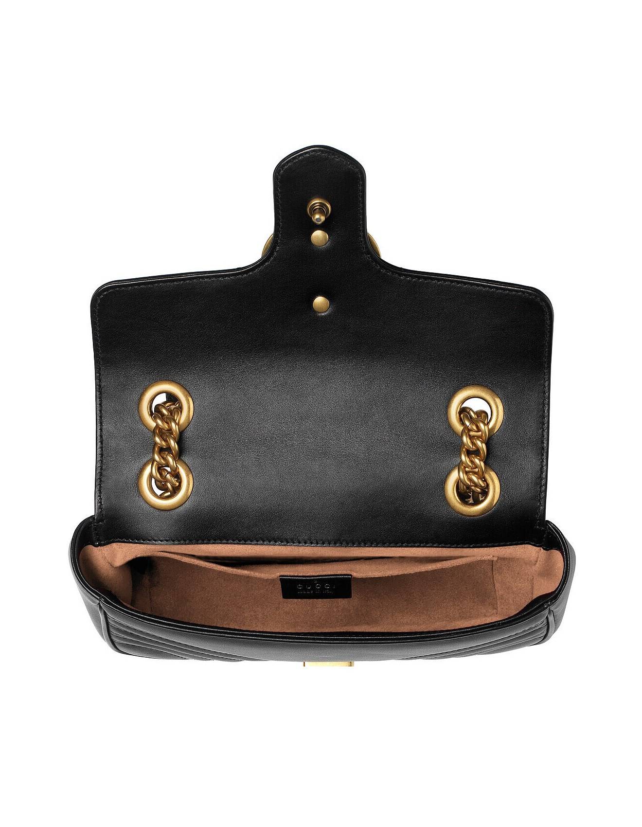 G*u*i gg marmont matelassÉ mini bag 446744 (23*14*6cm)
