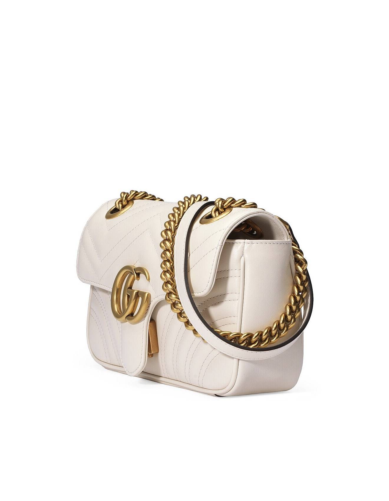 G*u*i gg marmont matelassÉ mini bag 446744 (23*14*6cm)