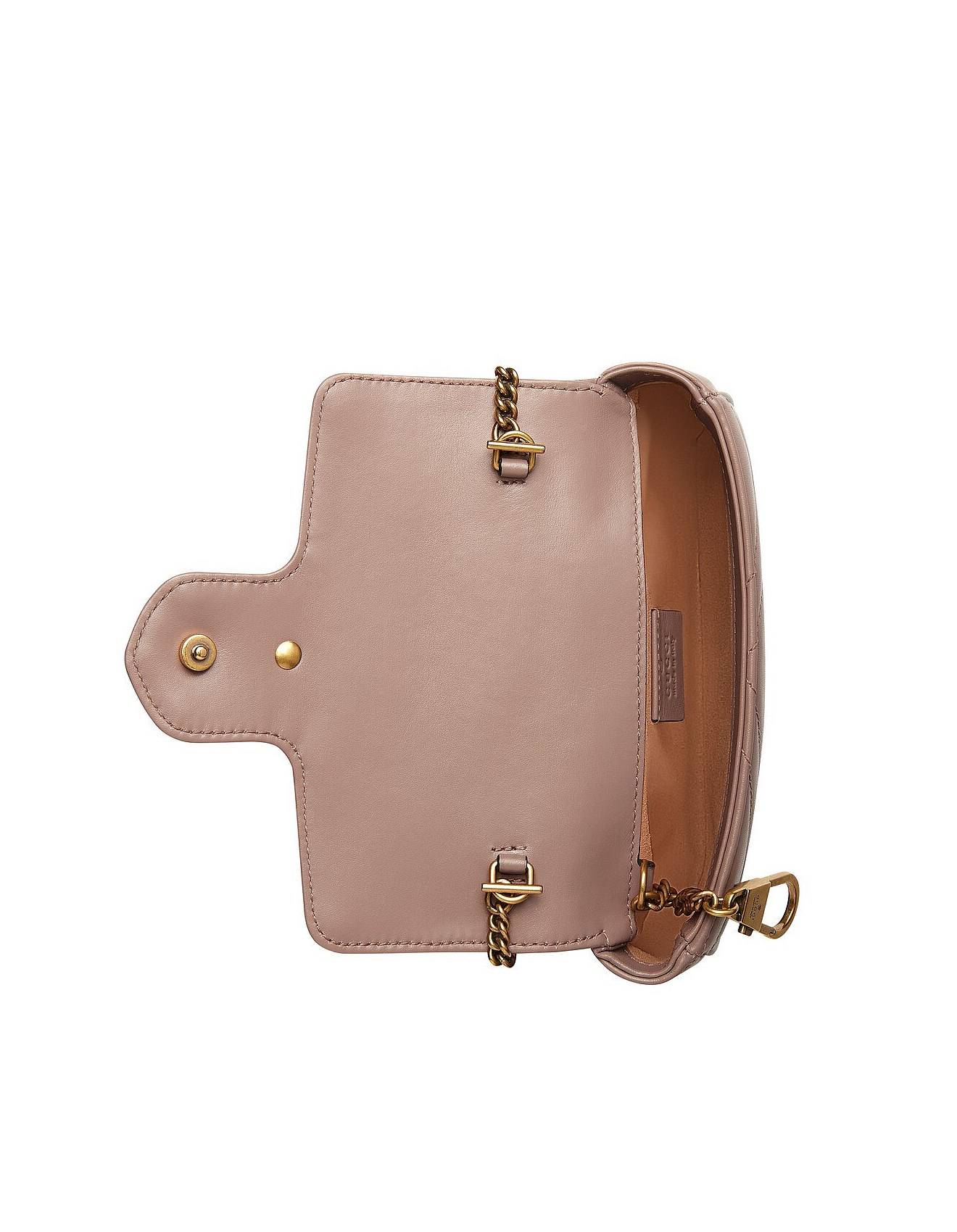 G*u*i gg marmont matelassÉ leather super mini bag 476433(16.5*10*4.5cm)