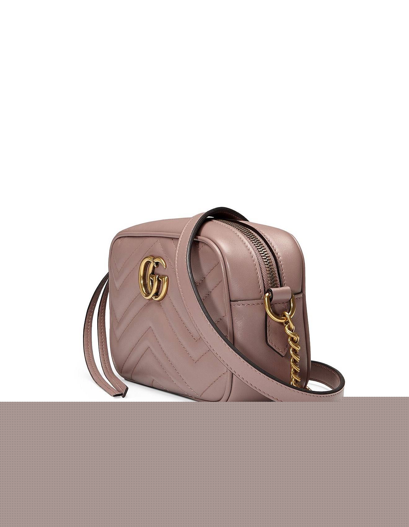 G*u*i gg marmont matelassÉ mini bag 448065(18*12*6cm)