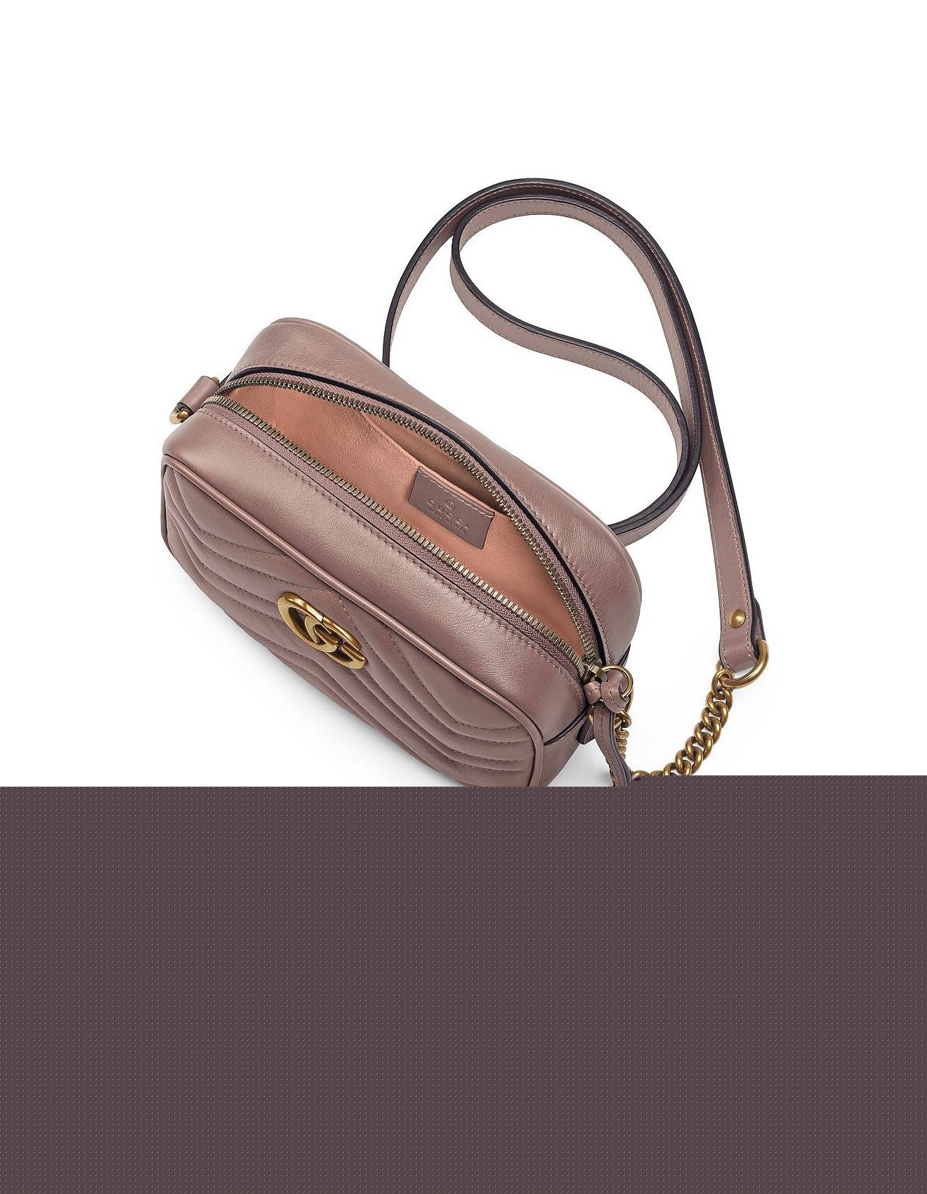 G*u*i gg marmont matelassÉ mini bag 448065(18*12*6cm)