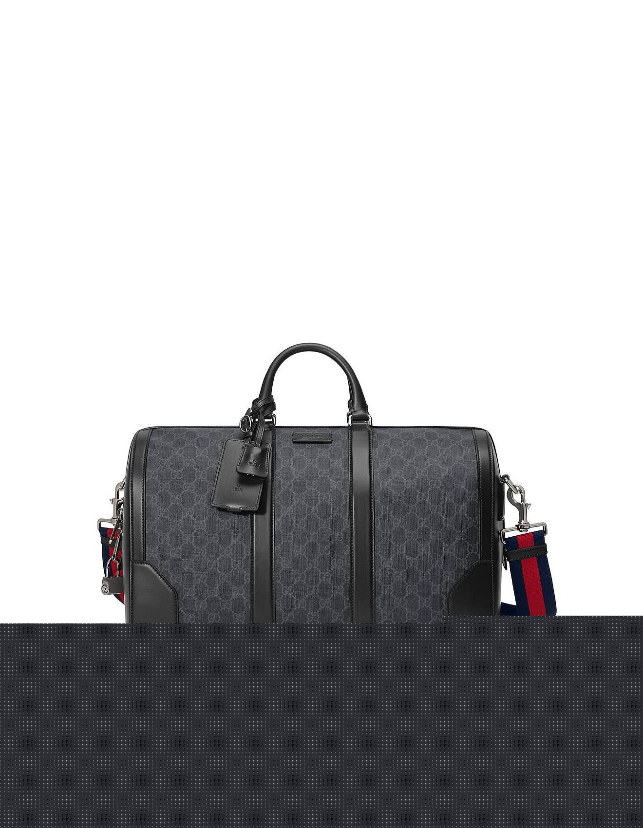 G*u*i gg black carry-on duffle 474131 (44*29*25cm)
