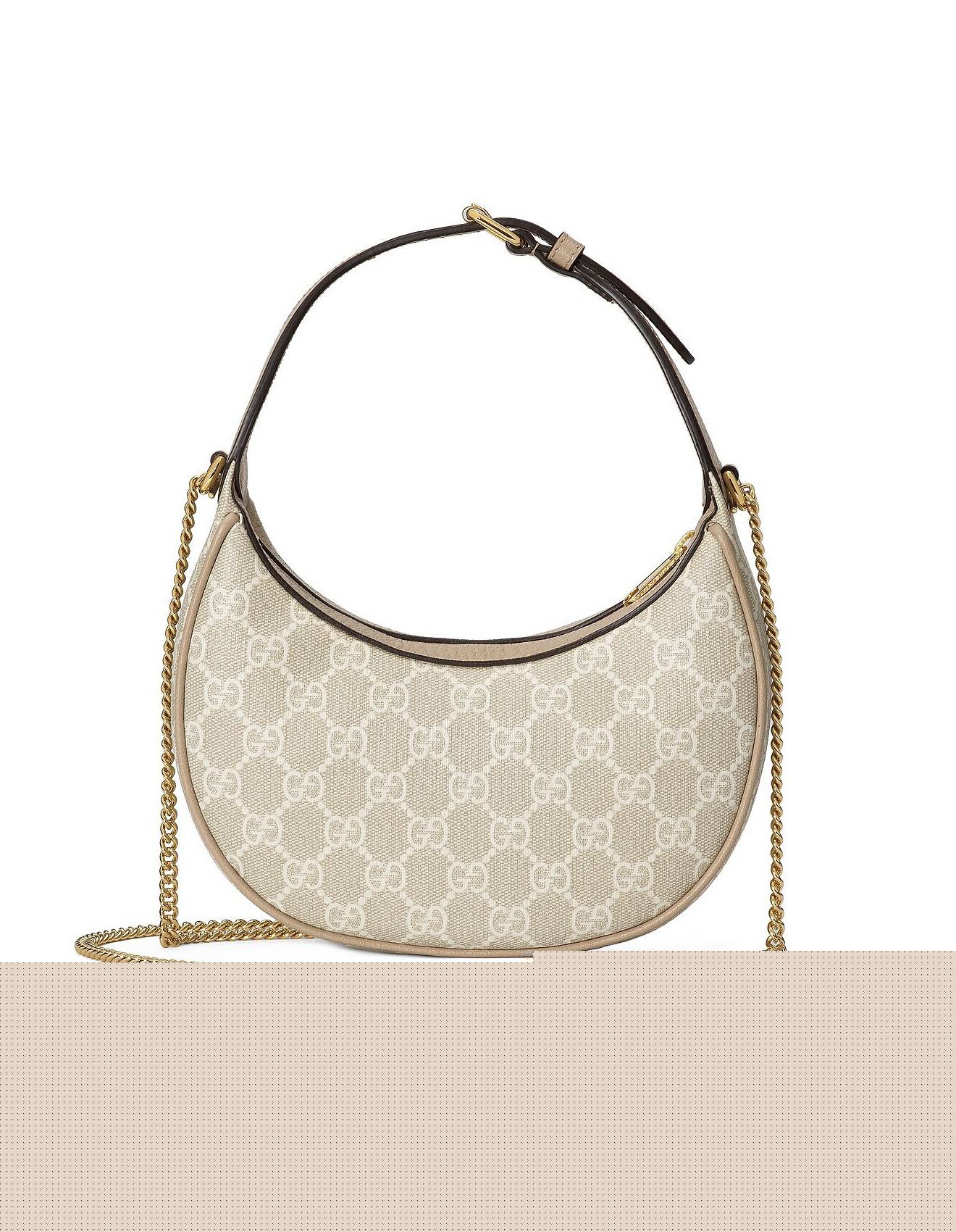 G*u*i gg half-moon-shaped mini bag 726843 (22*12.5*5cm)