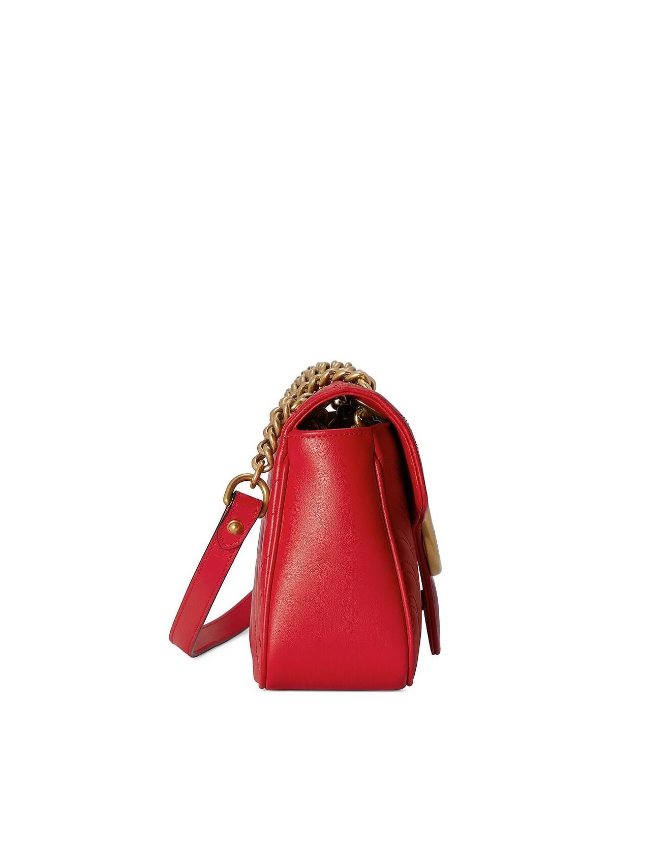G*u*i gg marmont small shoulder bag 443497 (26*15*7cm)