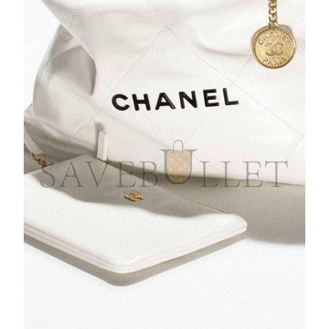 Ch*el 22 large handbag gold hardware as3262 b08038 10601 （48cm*45cm*10cm）