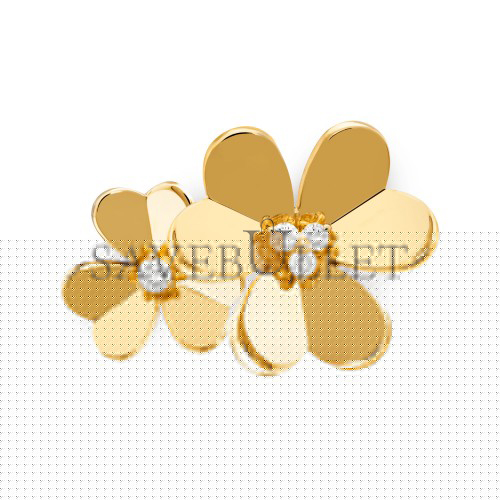 v*n cl*f arpels frivole between the finger ring - yellow gold, Di*m*nd  vcarb67600