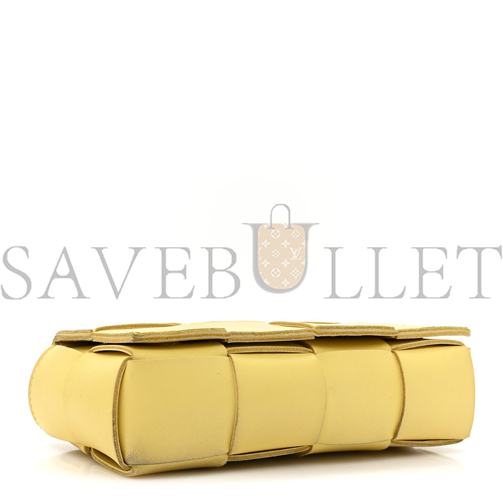 bo*te*ga Ve*ne*ta nappa maxi intreccio the belt cassette bag butter (18*11*5cm)