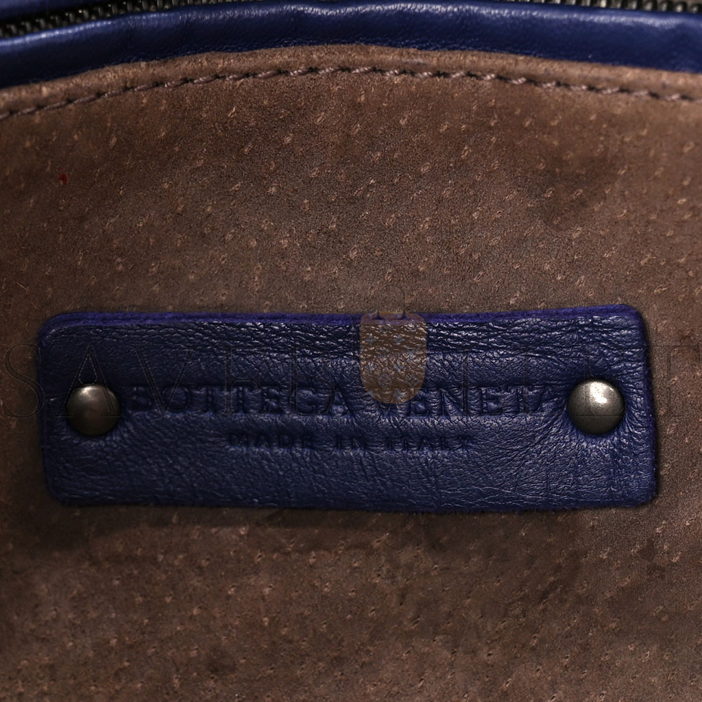 bo*te*ga Ve*ne*ta nappa intrecciato nodini crossbody messenger purple (23*19*5cm)