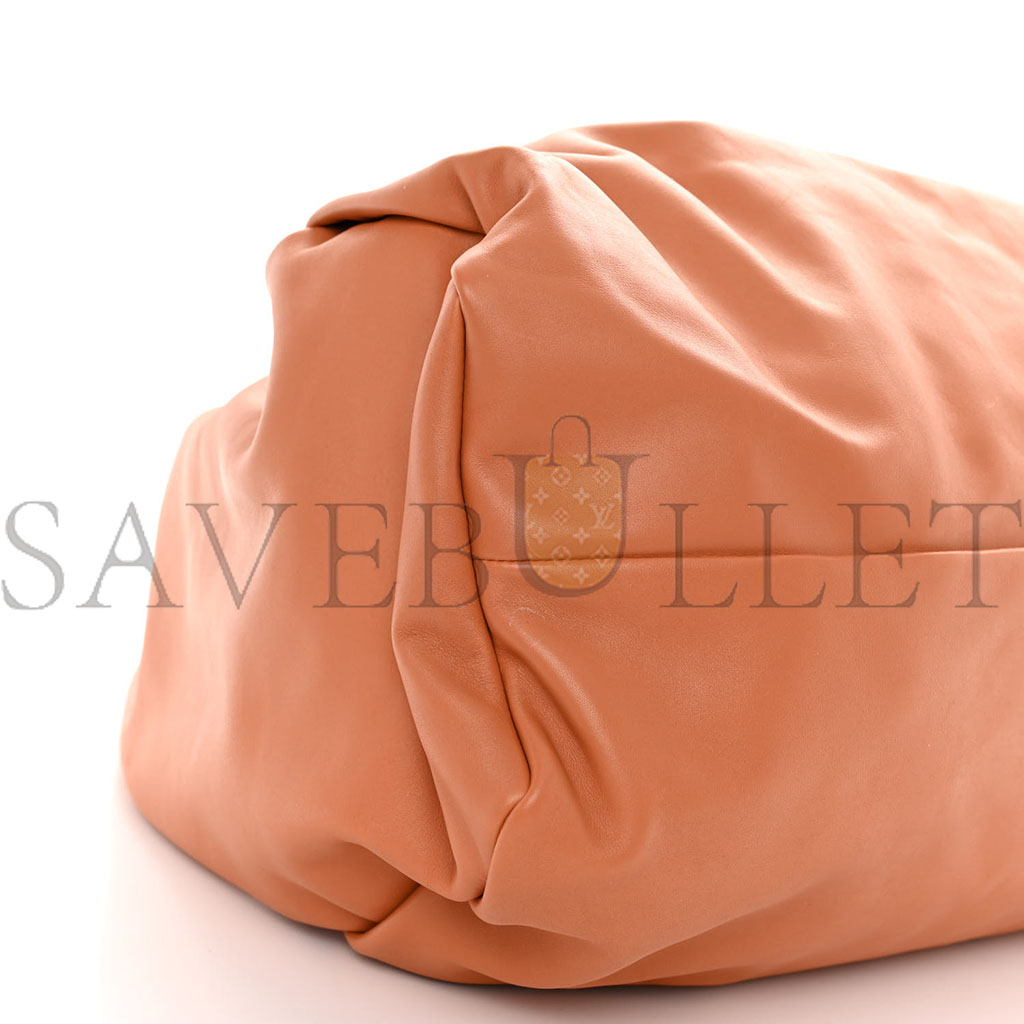 bo*te*ga Ve*ne*ta smooth butter calfskin large the shoulder pouch clay (51*29*15cm)