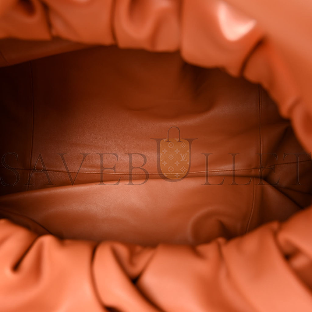 bo*te*ga Ve*ne*ta smooth butter calfskin large the shoulder pouch clay (51*29*15cm)