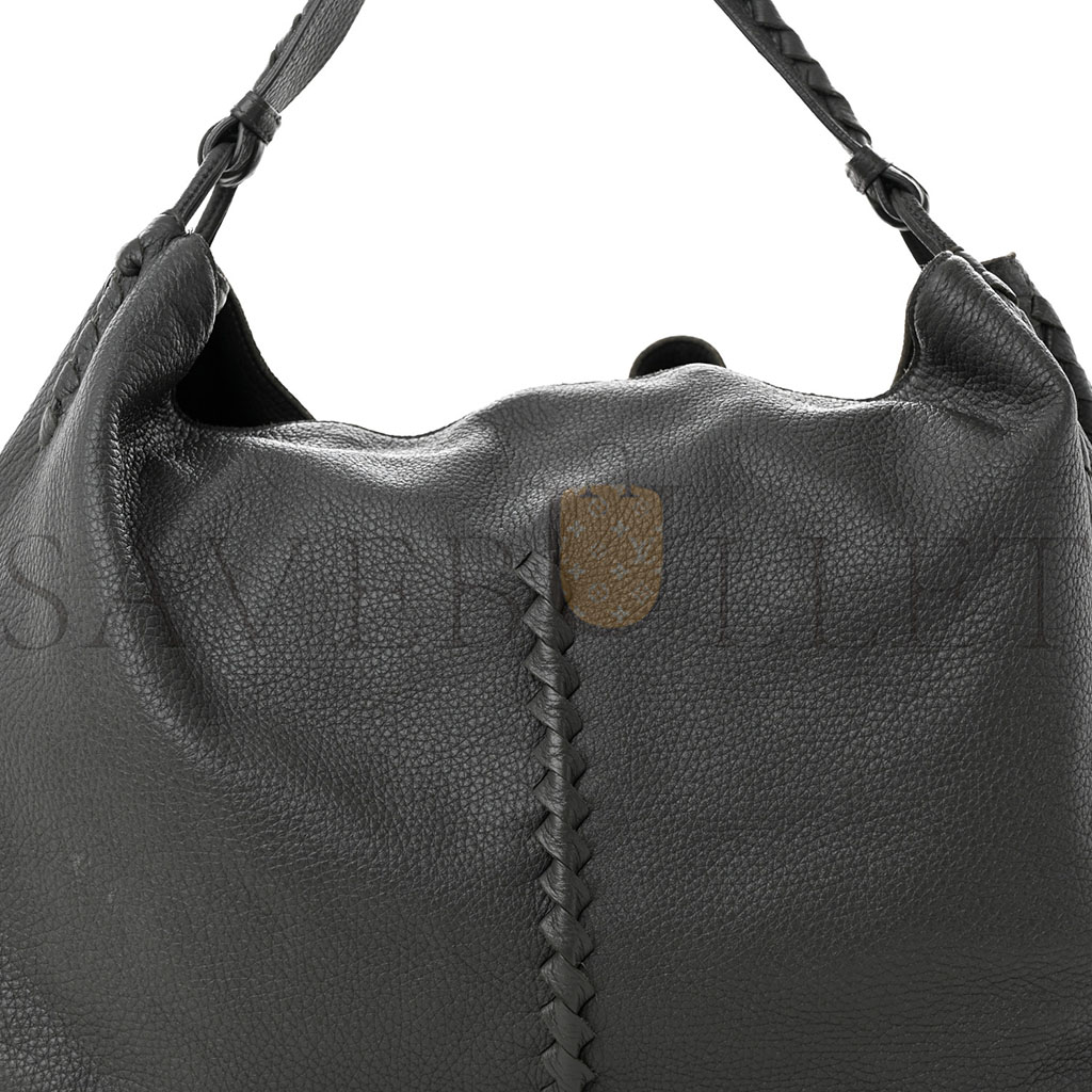 bo*te*ga Ve*ne*ta cervo deerskin hobo grey 1426292 (41*30*22cm)