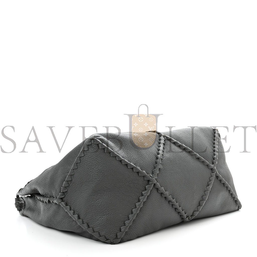 bo*te*ga Ve*ne*ta cervo deerskin hobo grey 1426292 (41*30*22cm)