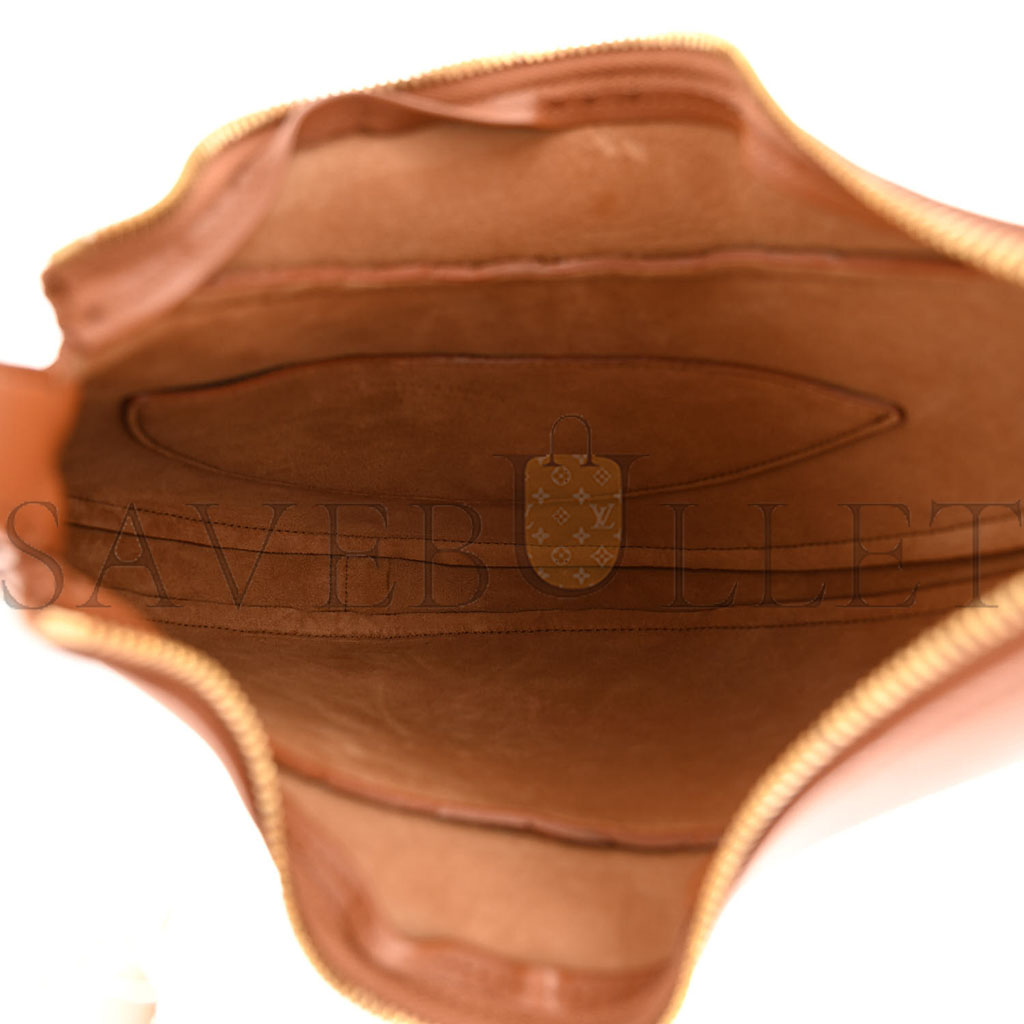 bo*te*ga Ve*ne*ta nappa intrecciato small drop shoulder bag wood (34*23*6cm)