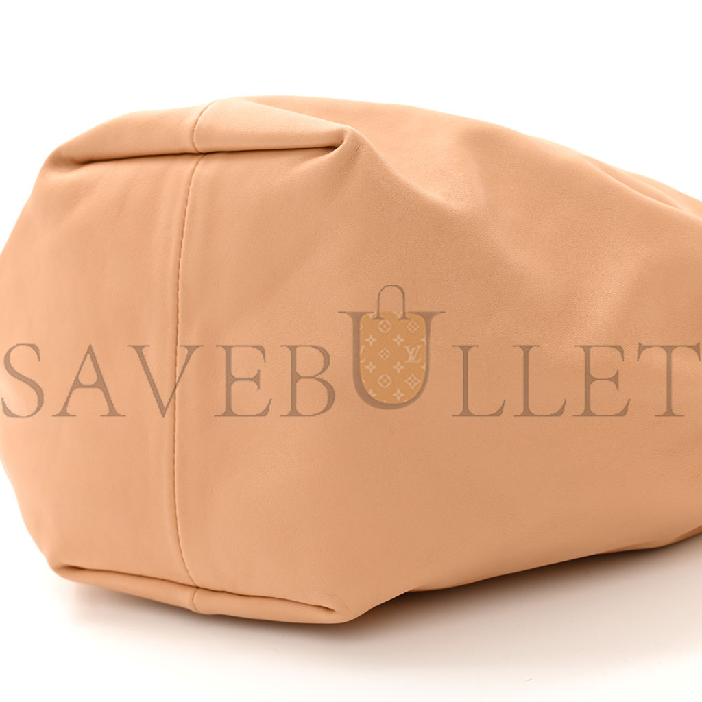 bo*te*ga Ve*ne*ta calfskin teen double knot hobo almond (34*22*14cm)