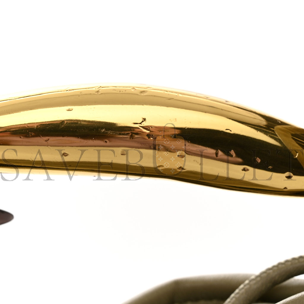 bo*te*ga Ve*ne*ta nappa intrecciato mini sardine bag travertine (20*14*3cm)