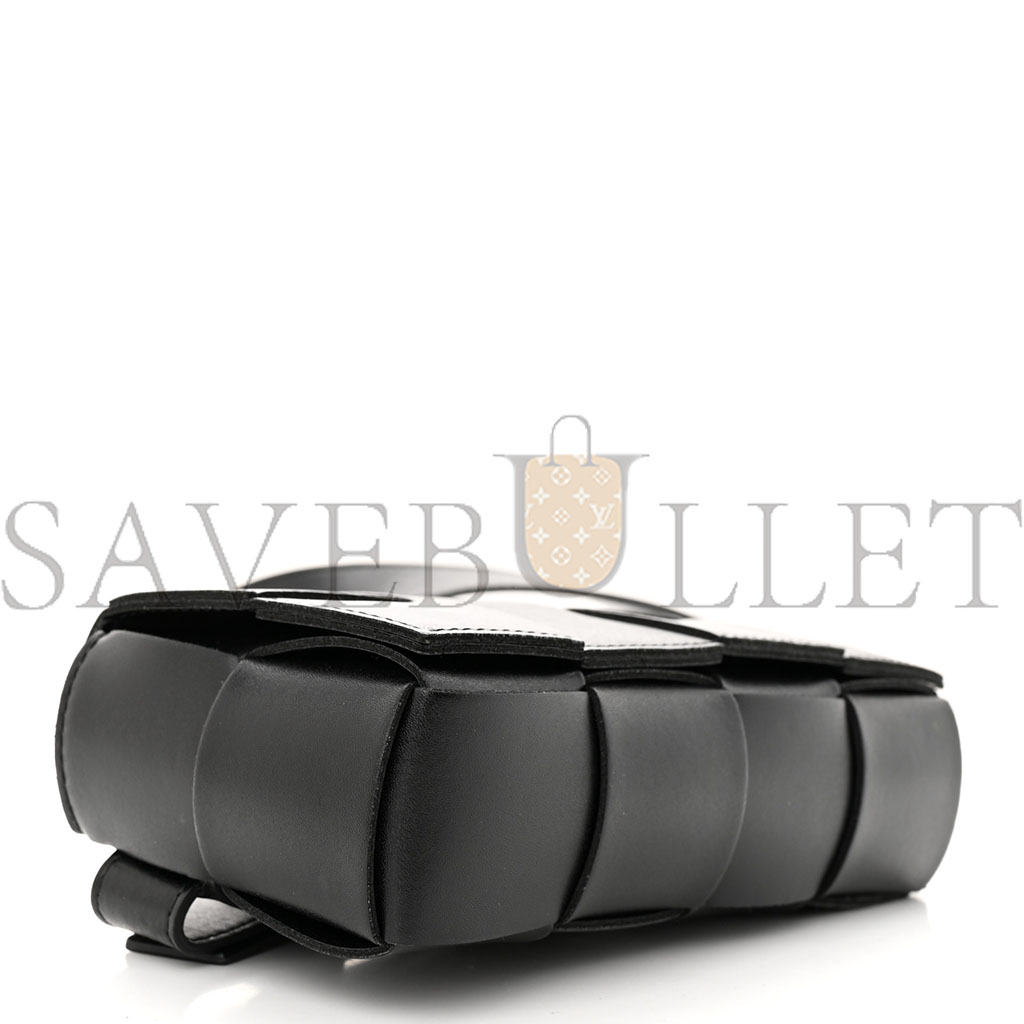bo*te*ga Ve*ne*ta nappa maxi intreccio the belt cassette bag black (18*10*5cm)