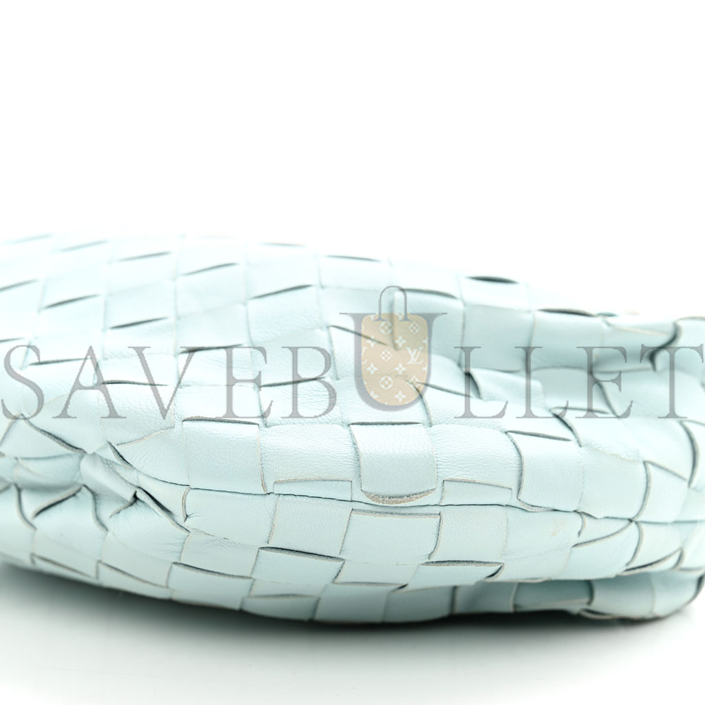 bo*te*ga Ve*ne*ta nappa intrecciato mini jodie teal washed (26*15*6cm)
