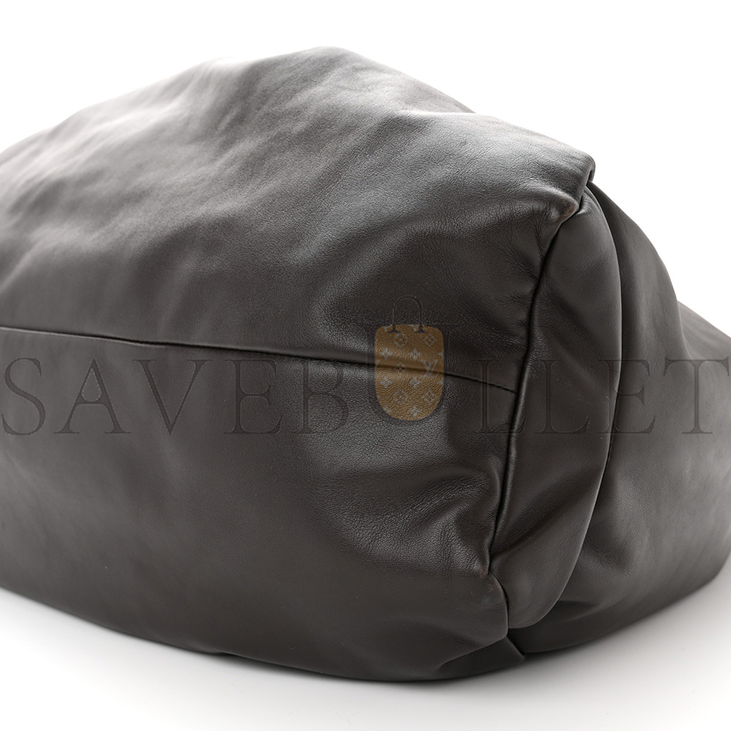 bo*te*ga Ve*ne*ta smooth butter calfskin large the shoulder pouch brownie (50*30*15cm)