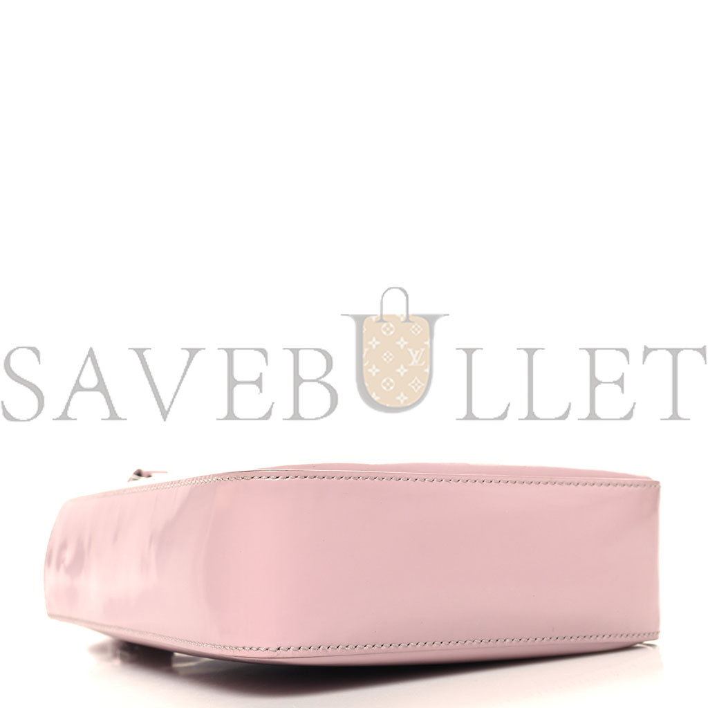 Pra*a brushed calfskin small tote alabastro (18*16*5cm)