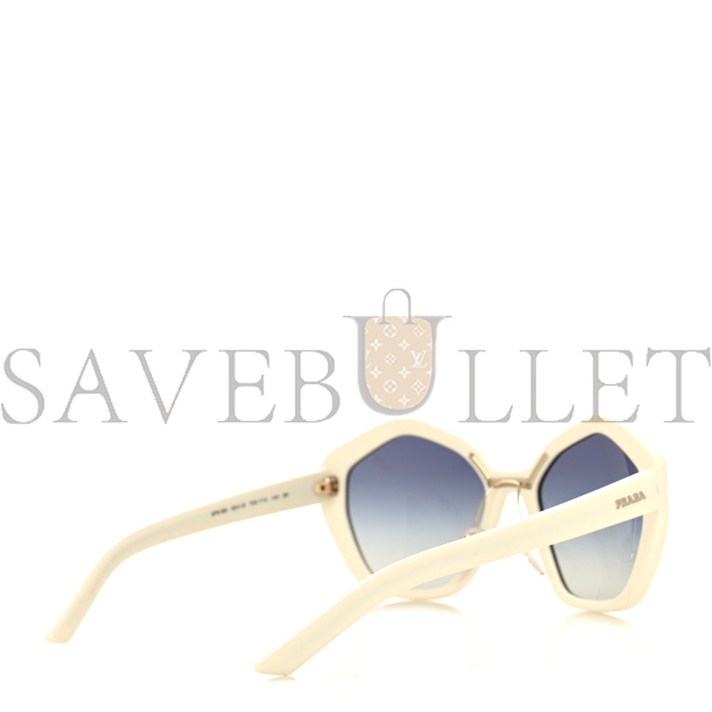 Pra*a acetate geometric sunglasses spr 08x white