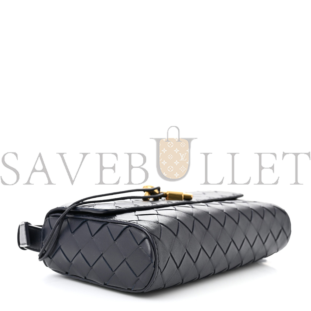 bo*te*ga Ve*ne*ta nappa intrecciato mini andiamo crossbody bag space (22*13*5cm)
