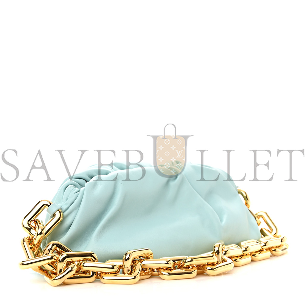 bo*te*ga Ve*ne*ta calfskin the pouch chain spearmint (30*15*10cm)