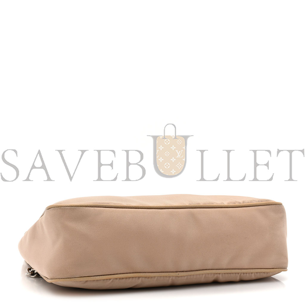 Pra*a nylon re-edition 2005 shoulder bag cammeo (22*13*6cm)