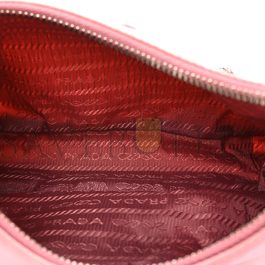 Pra*a nylon re-edition 2005 shoulder bag rosa (22*17*6m)
