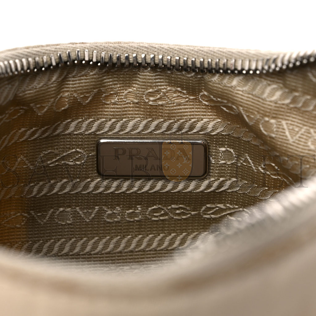 Pra*a nylon re-edition 2005 shoulder bag cammeo (22*13*6cm)