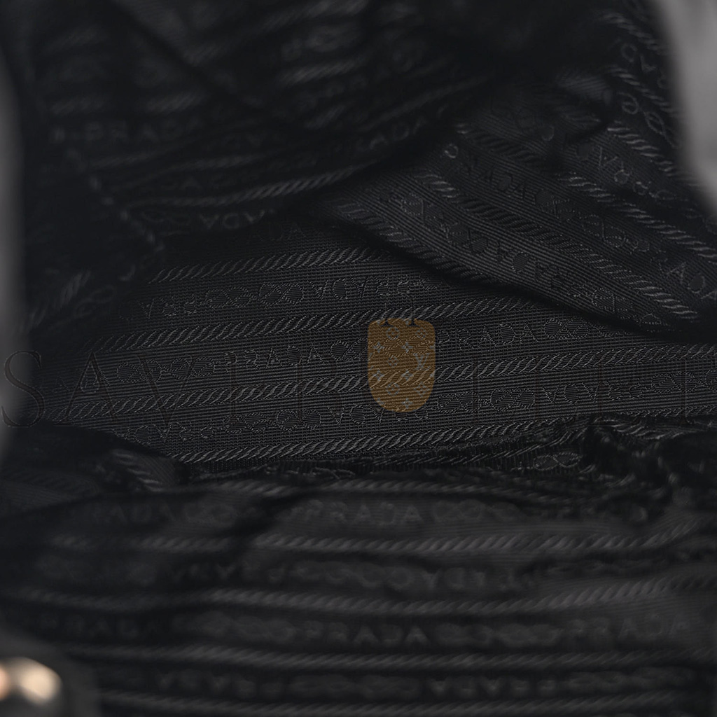 Pra*a tessuto nylon vela small backpack black (29*28*15cm)