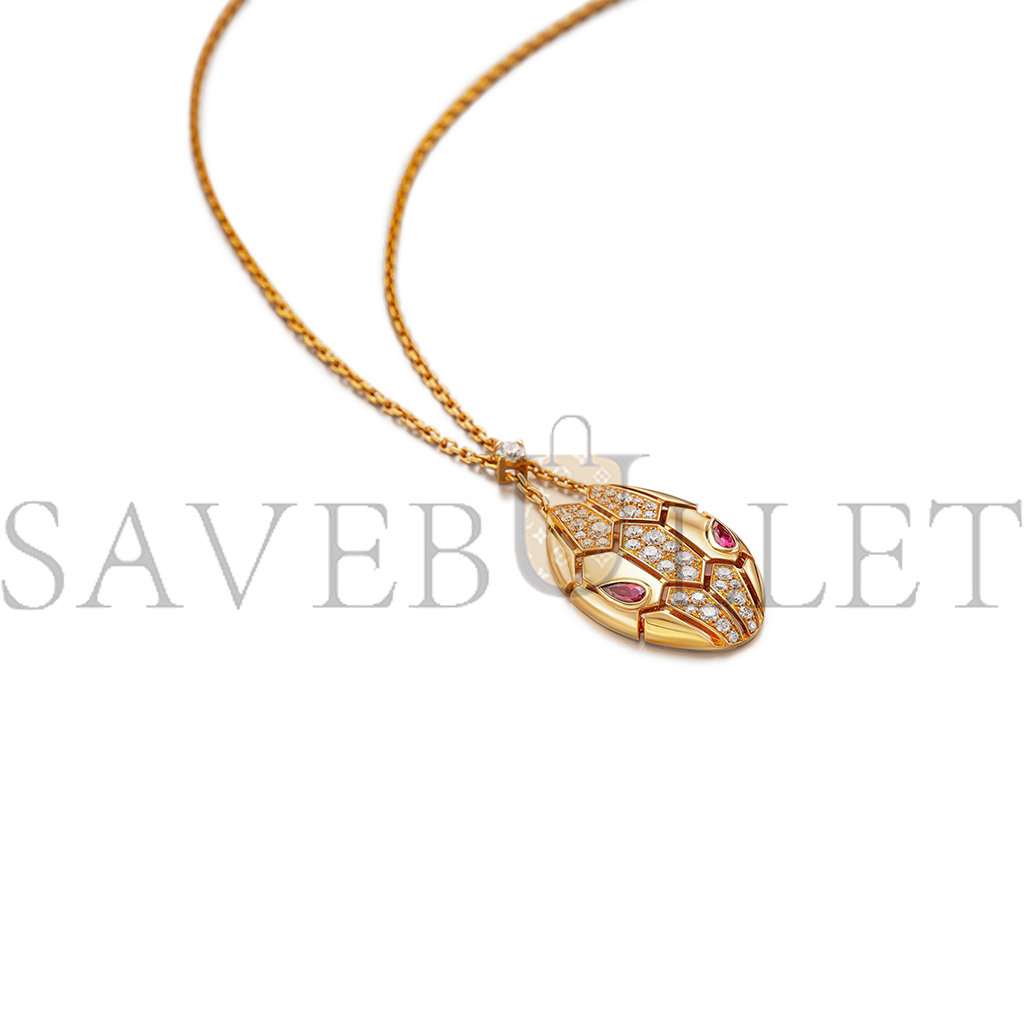 b*l*ai serpenti Di*m*nd pendent necklace