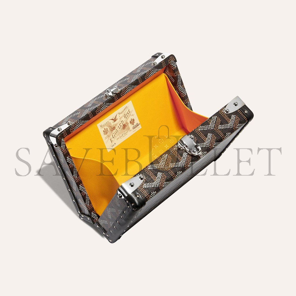 Go*ard minaudiÈre trunk bag mina08pmlty01cl01p (17*11.5*5.5cm)