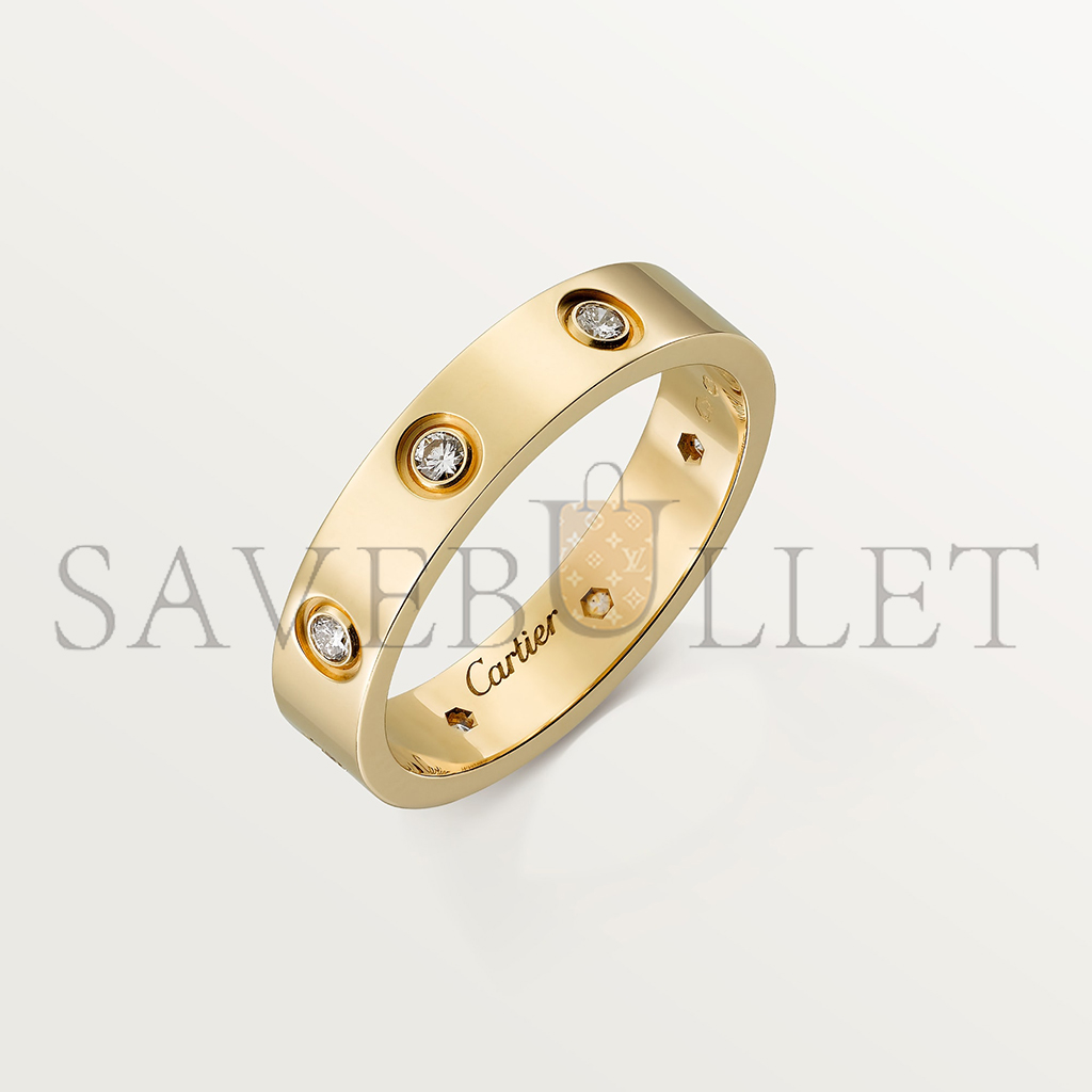 ca*t*er  love wedding band, 8 Di*m*nds b4056200