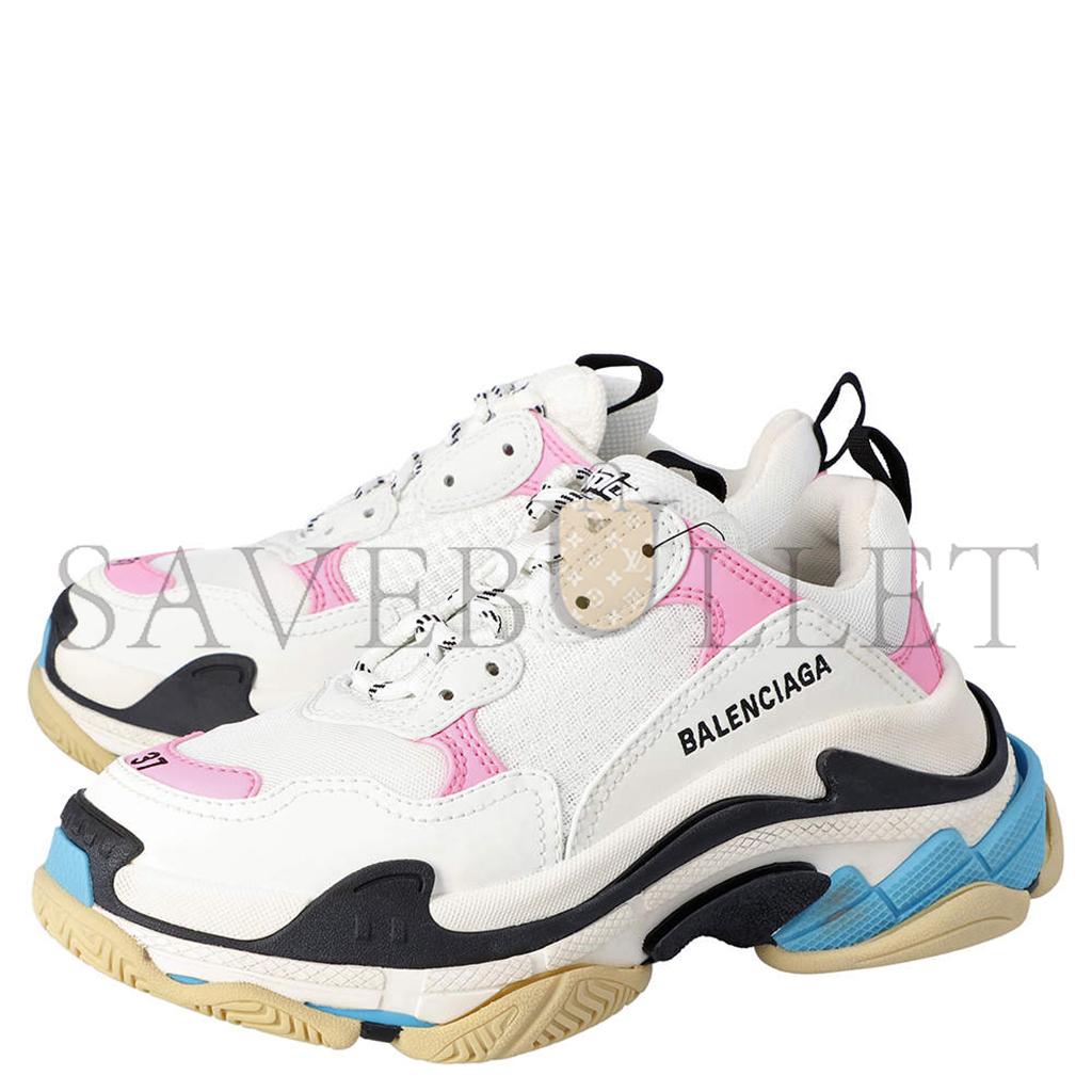 Ba*len*cia*ga triple s pink teal 524039w09om9054