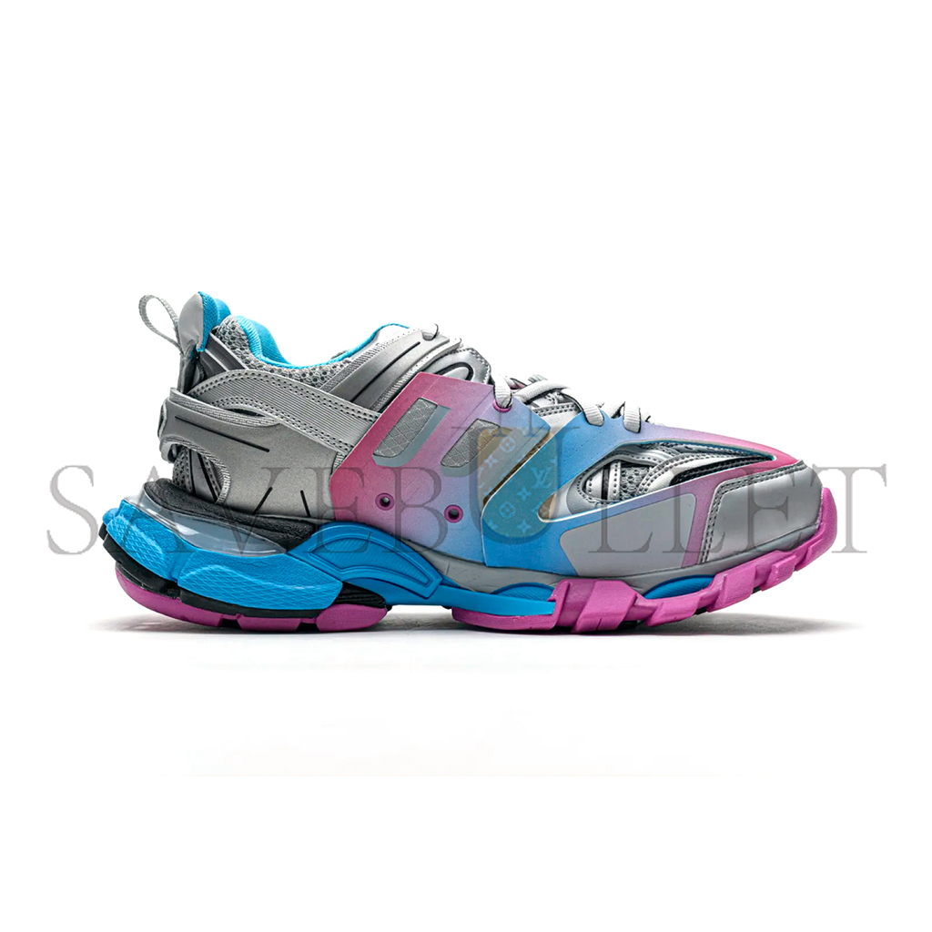 Ba*len*cia*ga track trainer blue pink silver 542436w1gc14051