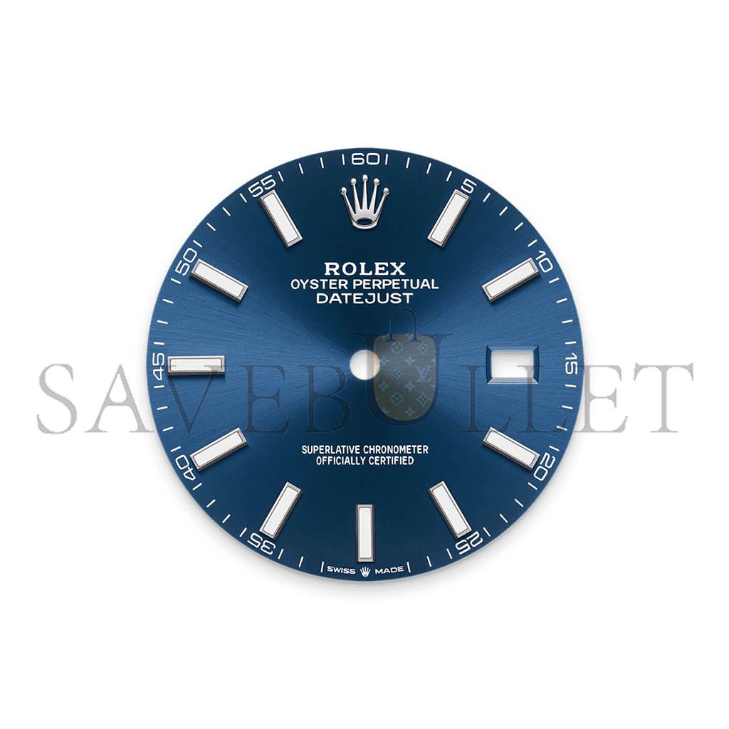 R*l*x datejust 41 oyster, 41 mm, oystersteel and white gold watch 126334