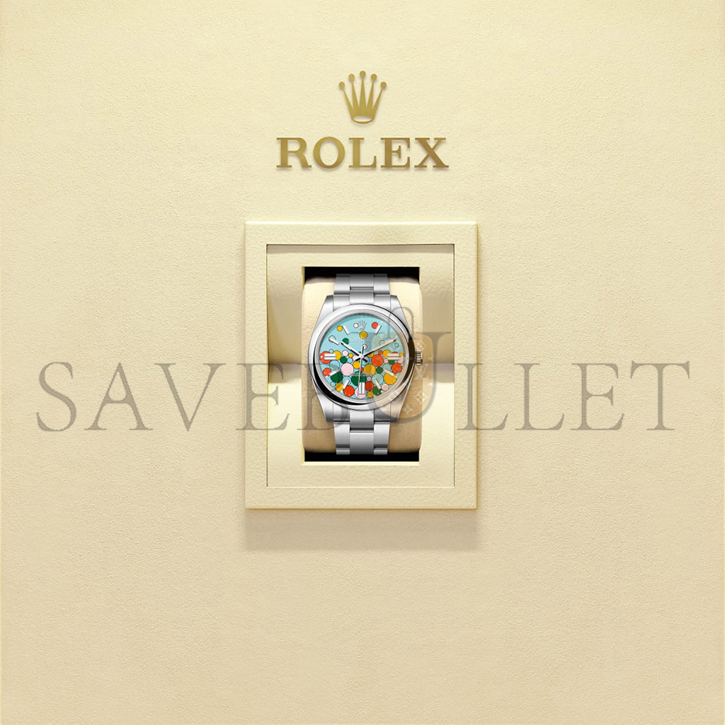 R*l*x oyster perpetual 41 oyster, 41 mm, oystersteel watch 124300-0008