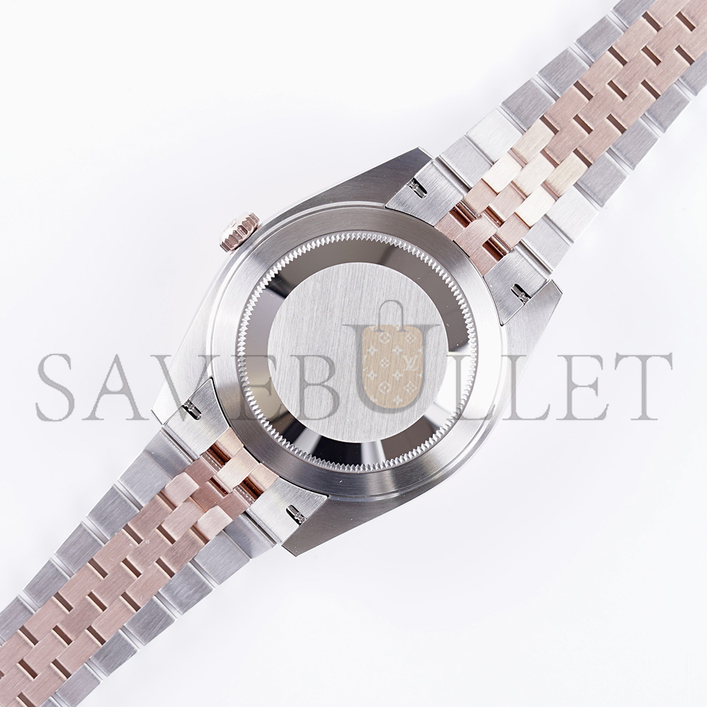 R*l*x datejust silver dial watch 126331-0018