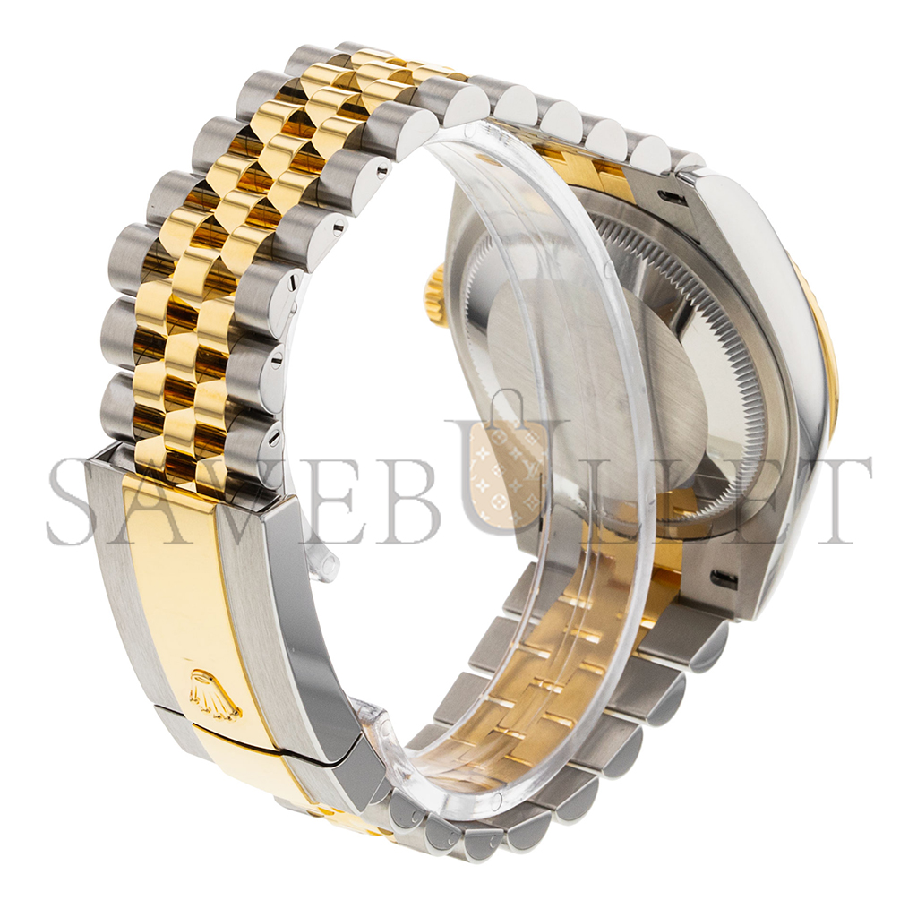 R*l*x datejust golden palm watch 126233