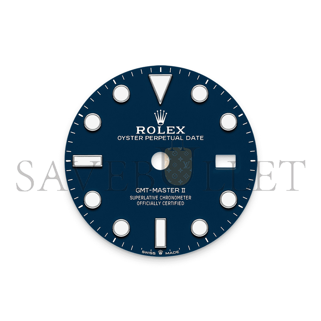 R*l*x gmt-master ii oyster, 40 mm, white gold watch 126719blro-0003